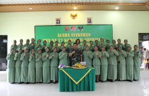 Peringati HUT Kodam II Sriwijaya Ke-77, Kodim 0421/LS Gelar Acara Syukuran