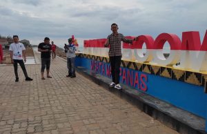 Suasana Baru Pantai Boom Kalianda Dilengkapi Wisata air panas dan Jogging track