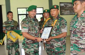 Gelar Acara Korps Raport, Dandim 0421/LS Juga Berikan Penghargaan Kepada Babinsa Berprestasi