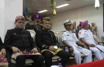Kasiren Korem 043/Gatam Hadiri Rapat Paripurna Istimewa HUT Lampung ke 59