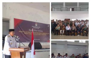 KPU Kaur Rapat Pleno Terbuka Rekapitulasi Penetapan Daftar Pemilih Sementara DPS
