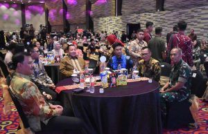 Kasilog Kasrem 043/Gatam Hadiri Awarding Night HIPMI Lampung Tourism Festival, Ini Pertanda Bangkitnya Ekonomi Lampung