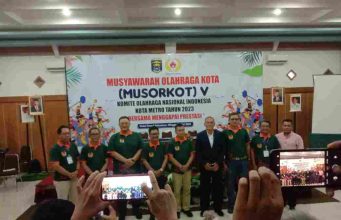 Musyawarah Olahraga Kota (MUSORKOT) V Komite Olahraga Nasional Indonesia Kota Metro Tahun 2023