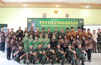 Kodim 0421/LS Gelar Kegiatan Pembinaan Kepada Keluarga Besar TNI