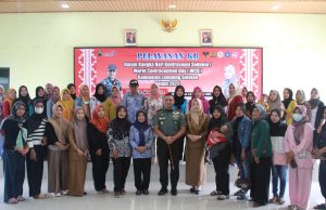 Peringati Hari Kontrasepsi Sedunia Kodim 0421/LS Gelar Pelayanan KB Gratis