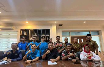PD IWO Muba, LMP, dan S4 mendukung Pemkab Muba dalam penggalangan Donasi Peduli Palestina