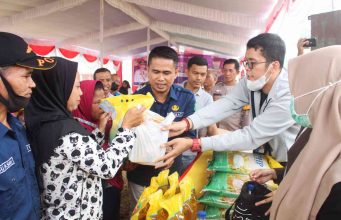 Terus Tekan Inflasi, Pemkab Muba Kembali Gelar Operasi Pasar Beras dan Minyak