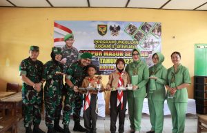 Program Unggulan Pangdam II/Sriwijaya, Dandim 0421/LS Lanjutkan Dapur Masuk Sekolah