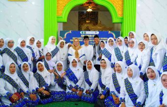 Hadiri Tabligh Akbar, Ketua BKMT Muba Sapa Majelis Taklim Babat Toman
