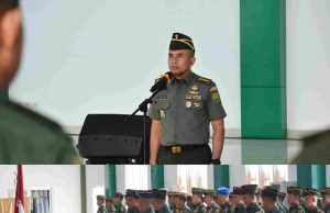 Korem 043/Gatam Gelar Acara Laporan Kenaikan Pangkat Perwira dan Pelantikan Kenaikan Pangkat Bintara dan Tamtama