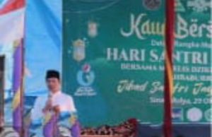Wakil Bupati Kaur Hadiri Kegiatan Bertajuk Bersholawat di Desa Sinar Mulya