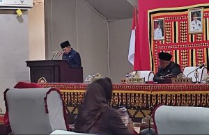 Gelar Rapat Paripurna DPRD Lamsel, Ini Yang Disampaikan Fraksi PAN Ir.Halim Nassai