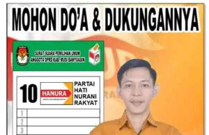 DCT Resmi di Keluarkan, Riyan Optimis Rebut Kursi Legislatif Tahun 2024
