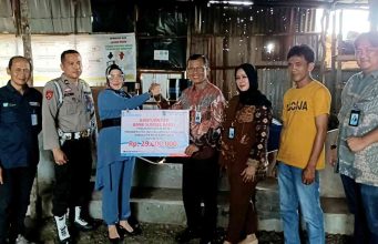 Bank Sumsel Babel Berikan Bantuan Prasarana Mesin Briket
