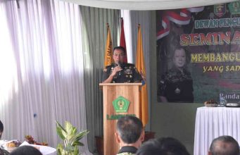 Kasrem 043/Gatam Hadiri Seminar Meningkatkan Wawasan dan Kesadaran Generasi Muda Hipakad