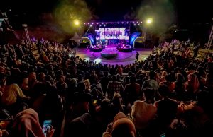 Malam Pergantian Tahun 2024, Lebih Dari 15 Ribu Orang Padati Siger Park Bakauheni Harbour City