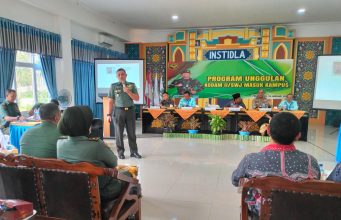 Program Unggulan Kodam II Sriwijaya, Letkol Inf. Fajar Akhirudin Berikan Materi Di Kampus INSTIDLA