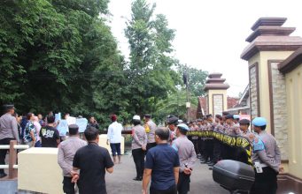 Tingkatkan Kesiagaan, Polres Sumenep Gelar Alarm Stelling