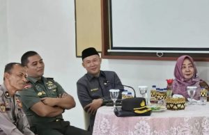 Mewakili Ketua DPRD Lamsel, Jenggis Khan Haikal Fraksi Demokrat Hadiri Penyelenggaraan Komsos Di Makodim 0421/LS