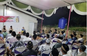 Joko Purnomo Dewan Fraksi Hanura Kenalkan Perda No 3 Di Desa Tanjung Agung Katibung