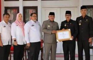 Pemkab Lampung Selatan Terima Penghargaan Sebagai Kabupaten Bebas Frambusia