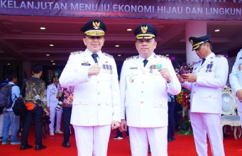 Hadiri Peringatan Hari Otonomi Daerah ke XXVII, Ini Kata Pj Bupati Muba H Sandi Fahlepi