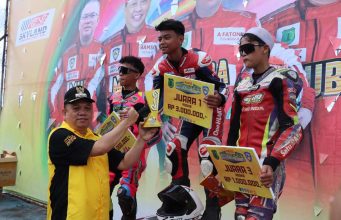 Pj Bupati Sandi Fahlepi Melepas Secara Resmi Kejurnas Nasional Motoprix Seri 1 2024