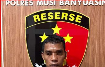 Unit Reskrim Polsek Keluang Bersama Unit Pidsus Polres Muba Amankan Pelaku Ilegal Drilling Terbakar Desa Tanjung Dalam