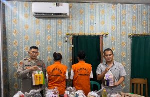 Sikat Barang Jualan Di Alfamart, Dua Emak – emak Di Ciduk Polsek Penengahan