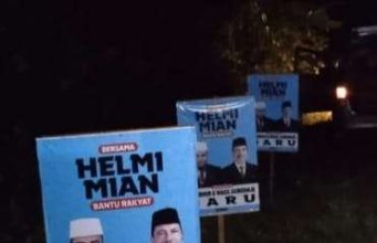 Sejumlah Baliho Helmi – Mian Telah Dipasang di Kaur, Puluhan Buah Jelang Pilgub 2024
