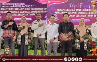 Pilkada Lamsel 2024, KPU Tetapkan Jumlah DPS Sebanyak 792.219 Orang