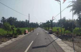 Mirip Jalan Tol, Jalan Daerah di Pekon Tanjung Raya Menjadi Kebanggaan