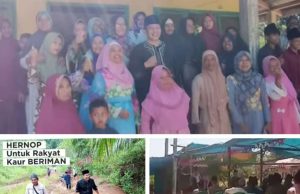 Warga Tran kedatangan Sambut Hangat Kehadiran Cabup 01 Saat Silaturahmi
