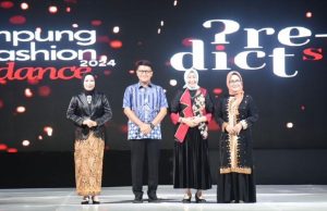 Ketua DPRD Provinsi Lampung Hadiri Acara Lampung Fashion Tendance 2024