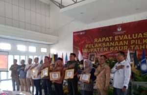 Suksesnya Pilkada Kaur, KPU Gelar Rapat Evaluasi dan Apreasiasi