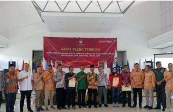KPUD Kaur Tetapkan Bupati dan Wakil Bupati Terpilih pada Pilkada Serentak