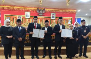 DPRD Gelar Rapat Paripurna Penetapan Bupati Dan Wakil Bupati Terpilih Lampung Selatan