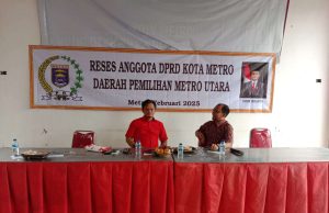 Reses Anggota DPRD Dapil Metro Utara