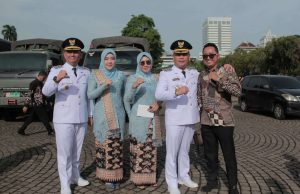 Di Istana Negara, Bambang-Rafieq Ajak Warga Metro Dukung Perubahan Yang Lebih Baik