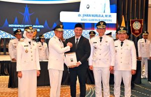 Usai Pelantikan, Bupati Egi dan Wakil Ikuti Proses Sertijab Kepala Daerah Provinsi Lampung