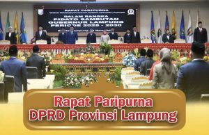 Rapat Paripurna DPRD Provinsi Lampung: Sambutan Gubernur Baru Periode 2025-2030
