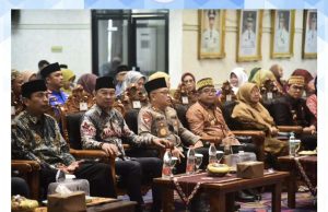 Ketua Komisi V dan Sekretaris DPRD Provinsi Lampung Hadiri Peringatan Isra Mi’raj 1446 H