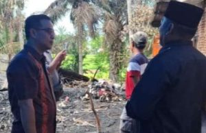 Mardianto Kunjungi Musibah Kebakaran di Desa Tanjung Aur