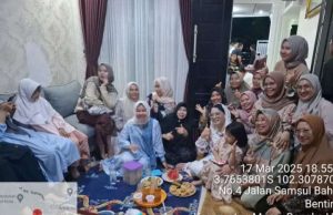 Perkuat silaturahmi, Distita Buka Puasa Bersama dengan Keluarga Besar H,Abbas