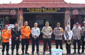 Pastikan Pemudik Lebaran 2025 Nyaman dan Aman, Kapolres Sumenep Tinjau Pos Pengamanan