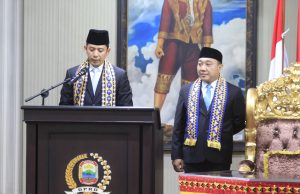Paripurna DPRD Dalam Rangka Pidato Sambutan Bupati Lampung Selatan Masa Periode 2025-2030