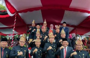 Upacara Peringati HUT Kabupaten Kaur ke-22 tahun 2025 Disambut Meriah