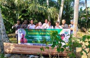 Tingkatkan Kesejahteraan Masyarakat, Desa Babat Laksanakan Titik Nol Ketahanan Pangan dan Berikut Pesan Camat