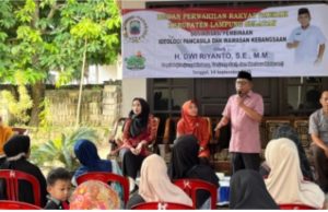 Dwi Riyanto Paparkan Sosialisasi IPWK Di Kecamatan Tanjung Bintang