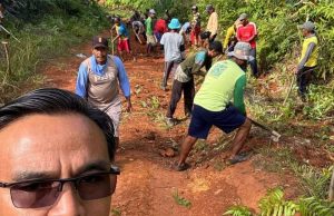 Waka ll DPRD Kaur Hadiri Goro di Jalan Trans Tanjung Agung dan Serap Aspirasi Masyarakat